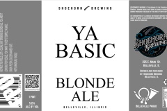 Shoehorn Brewing - Ya Basic Blonde Ale