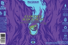 Pax Verum Brewing Company - Clouded Judgement - Triple Dry Hopped New England Style India Pale Ale