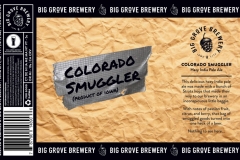 Big Grove Brewery - Colorado Smugler