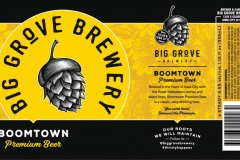 Big Grove Brewery - Boomtown