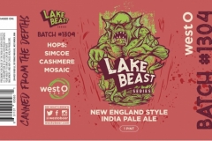West O Beer - Lake Beast Series Batch #1304