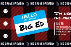 Big Grove Brewery And Tap Room - Big Ed