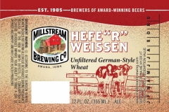 Millstream Brewing Co - Hefe'r Weissen