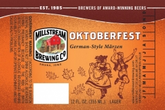 Millstream Brewing Co - Oktoberfest