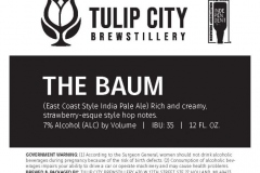 Tulip City Brewstillery - The Baum