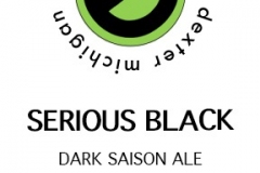 Erratic Ale Co. - Serious Black Dark Saison Ale