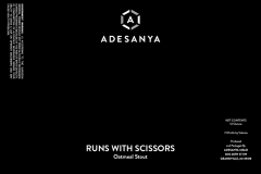 Adesanya Mead, Resident Brewer - Runs With Scissors