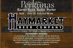 Haymarket Beer Company - Perkunas