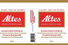 Altes Original Detroit Lager - 
