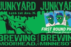 Junkyard Brewing - First Round Picks