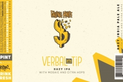 Verbal Tip - Hazy Ipa With Mosaic And Citra Hops