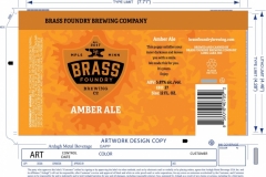 Brass Foundry Brewing - Amber Ale
