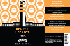 Blackstack Brewing - Ddh 755: Usda 074