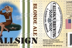 Callsign Brewing Company - Bombshell Blonde Ale