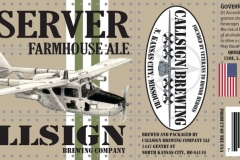 Callsign Brewing Company - Observer Farmhouse Ale