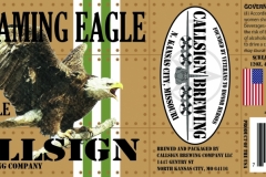 Callsign Brewing Company - Screaming Eagle Cream Ale
