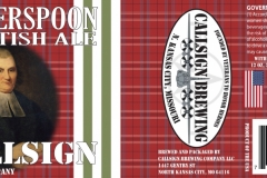 Callsign Brewing Company - Witherspoon Scottish Ale