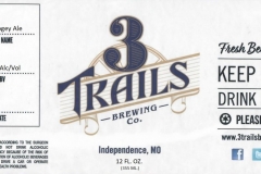 3 Trails Brewing - Tripel Bogey Ale
