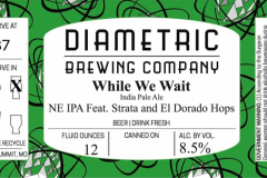 Diametric Brewing Company - While We Wait