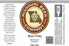 Missouri Beer Company - Black Friday