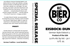 Dunkel-Eisbock Bottle Label 2020-1