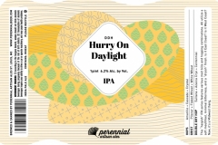 Perennial Artisan Ales - Ddh Hurry On Daylight