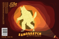 2nd Shift Brewing - Samsquatch West Coast Style India Pale Ale