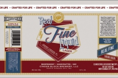 Cinder Block Brewery Llc - Real Fine Liquid Lager