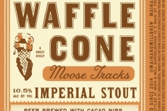 Main & Mill Barrelworks - Waffle Cone Moose Tracks