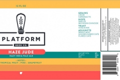 Platform Beer Co. - Haze Jude