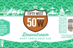 Fifty West Brewing Company - Downstream Hazy India Pale Ale