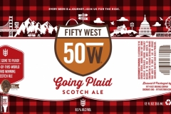 Fifty West Brewing Company - Going Plaid Scotch Ale