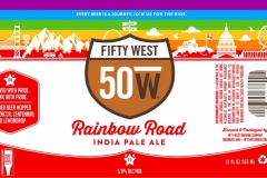 Fifty West Brewing Company - Rainbow Road India Pale Ale