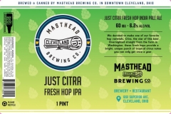 Masthead Brewing Co. - Just Citra