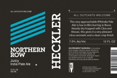 Northern Row - Heckler