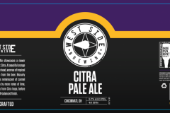 West Side Brewing - Citra Pale Ale