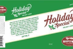 Warped Wing - Holiday Special