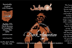 Jackie O's - Maple Syrup Bourbon Barrel Dark Apparition