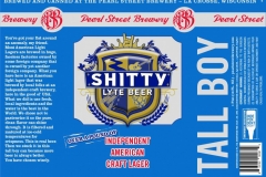 Pearl Street Brewery - Shitty Lyte Beer