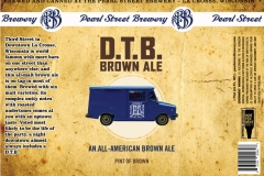 Pearl Street Brewery - D.T.B. Brown Ale