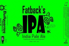 Bullquarian Brewhouse, Llc - Fatback's Ipa