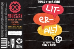 The Brewing Projekt - Things Of That Nature Literally