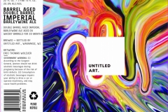Untitled Art. - Barrel Aged Double Barrel Imperial Barleywine Ale