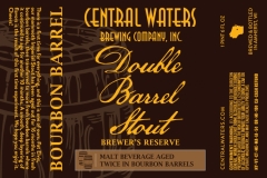 Central Waters Brewing Company, Inc. - Double Barrel Stout