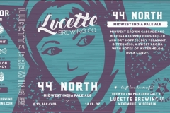 Lucette Brewing Company - 44 North