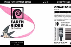 Earth Rider Brewery - Cedar Sour Red Ale