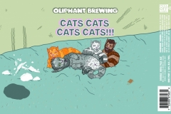 Cats Cats Cats Cats 16oz Label
