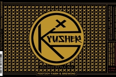 Footjoy Farm And Brewing - Krusher Kolsch Style Ale