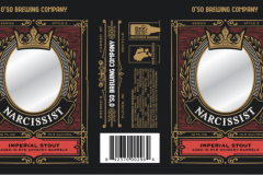 O'so Brewing Company - Narcissist - Imperial Stout Aged In Rye Whiskey Barrel